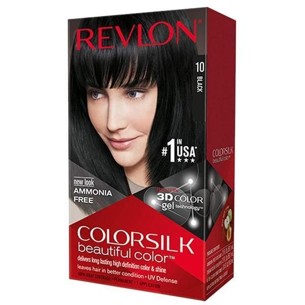 Colorsilk Боя за коса Revlon - Colorsilk, нюанс 10 Black, 1 бр