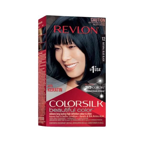 Colorsilk Боя за коса Revlon Colorsilk, нюанс 12 Blue Black, 1 бр