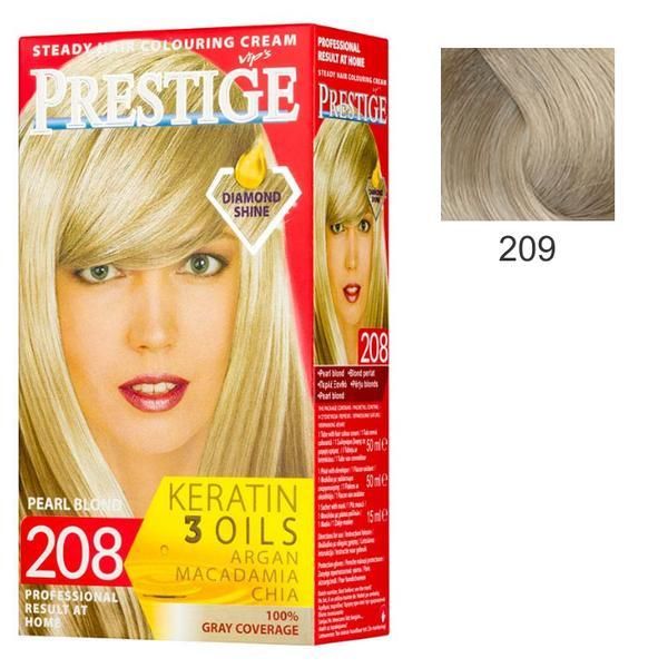 Rosa Impex Боя за коса Rosa Impex Prestige, нюанс 209 Light Ash Blonde