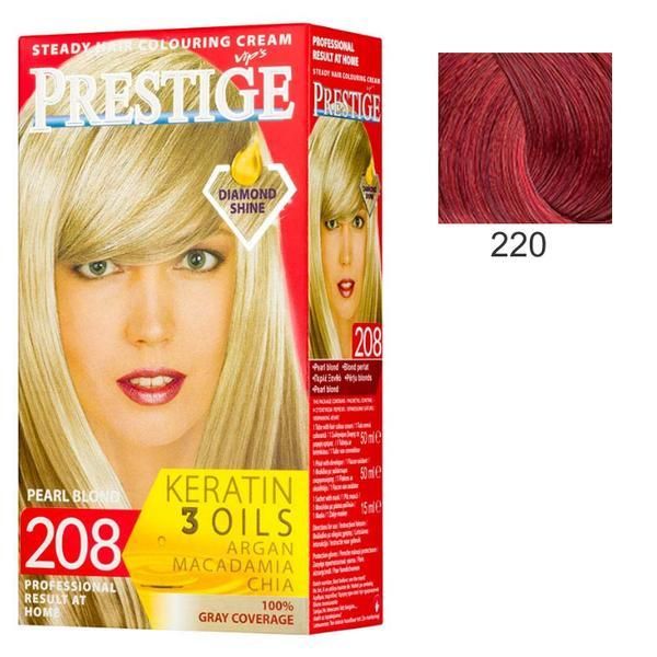 Rosa Impex Боя за коса Rosa Impex Prestige, нюанс 220 Ruby Red