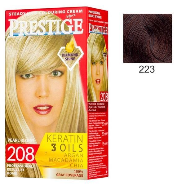 Rosa Impex Боя за коса Rosa Impex Prestige, нюанс 223 Dark Mahogany