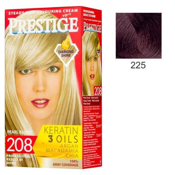 Rosa Impex Боя за коса Rosa Impex Prestige, нюанс 225 Burgundy