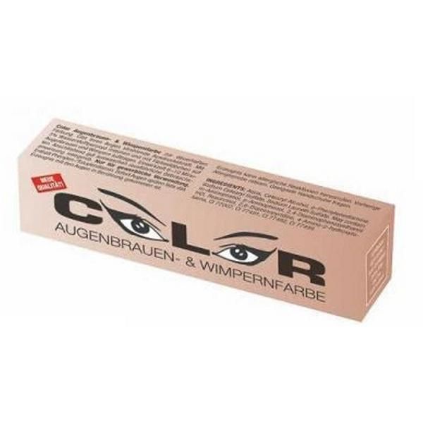 Color Боя за мигли и вежди Водоустойчив цвят, нюанс светлокафяв,Color 15 мл