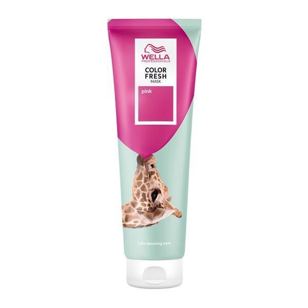 Wella Professionals Боядисваща маска за коса с розов пигмент за руса коса - Wella Professionals Color Fresh Mask, Pink, 150 мл