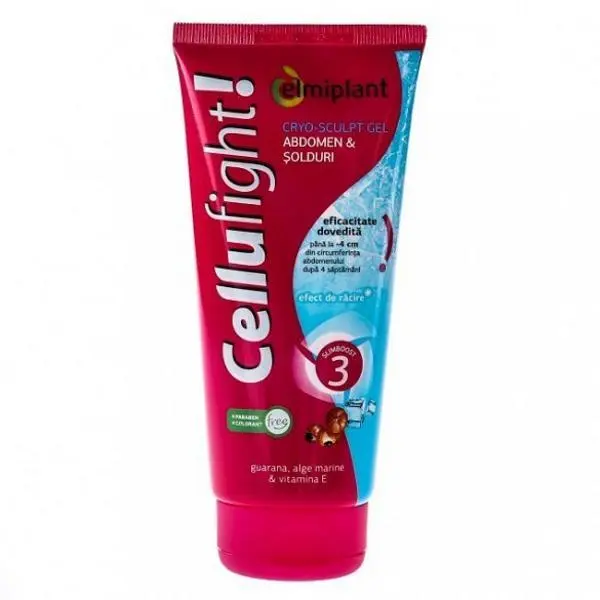Elmiplant Cellufight Cry-Sculpt Гел за корем и ханш Elmiplant, 200мл