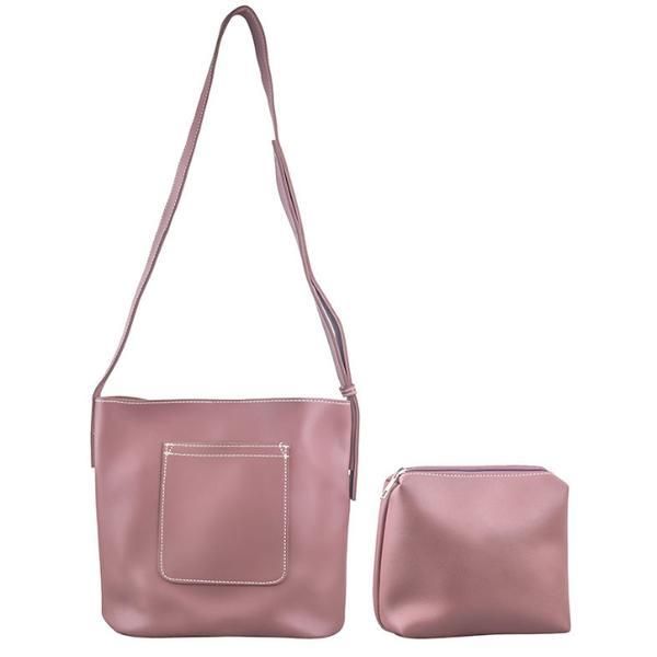 Lucy Style 2000 Чанта с Portfard Mauve Lucy Style 2000