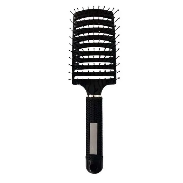 Beautyfor Черна пластмасова четка - Beautyfor Paddle Hair Brush TBR-010