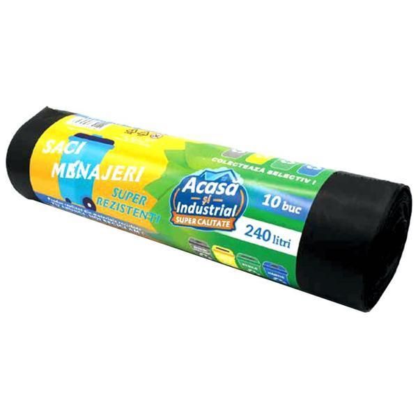 Klintensiv Черни торбички за почистване - Klintensiv, 240 l, 650 g, 10 бр