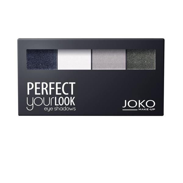 Joko Четирицветни сенки за очи - Joko Perfect Your Look Quattro Eye Shadow, нюанс 400, 5 гр