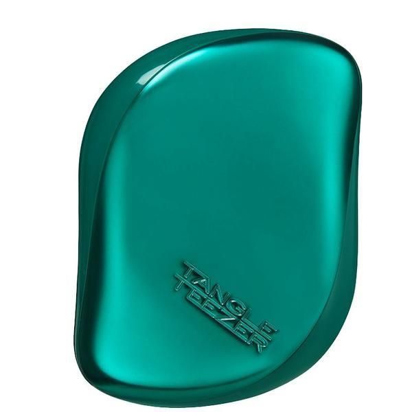 Tangle Teezer Четка за всички типове коса - Tangle Teezer Compact Styler On-The-Go, зелена джунгла, 1 бр