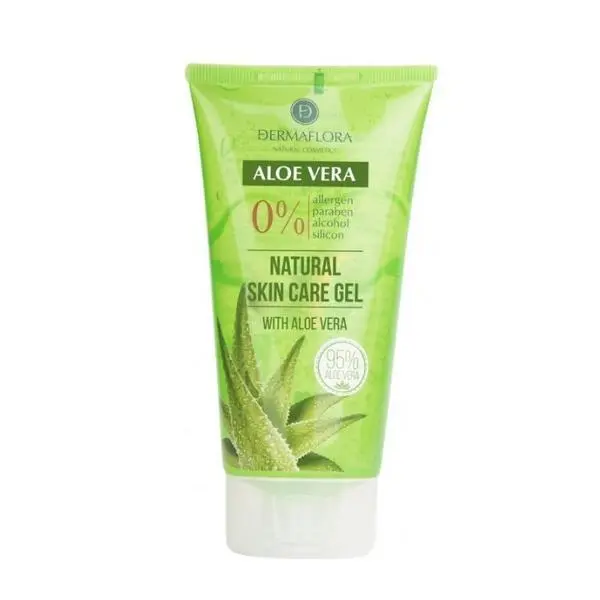 Dermaflora Чист гел от алое вера Dermaflora Aloe Vera Natural Skin Care Gel, 150 мл