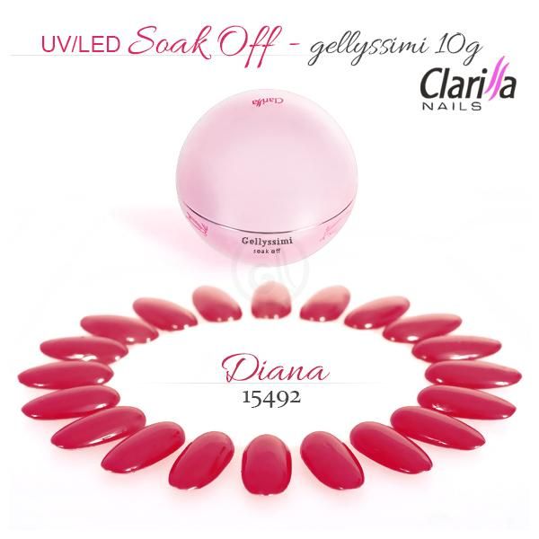 Clarissa Цветен гел UV / LED 10г &ndash; ДИАНА