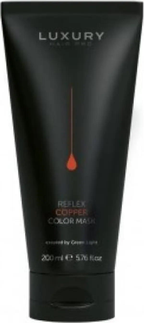 Green Light Цветна маска - Reflex Cooper Color Mask Luxury Hair Pro, Green Light, нюанс Cooper, 200 мл