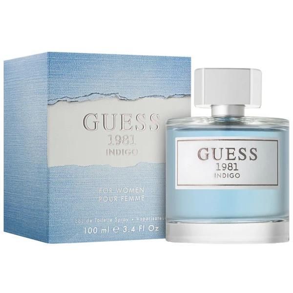 Guess Дамска тоалетна вода Guess Guess 1981 Indigo Eau de Toilette, 100 мл