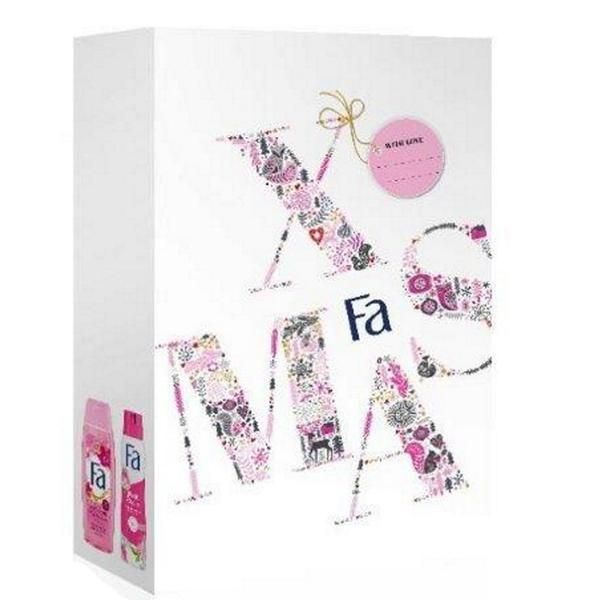 Fa Дамски комплект Fa Gift Set - Magic Oil Pink Jasmine Fa душ гел, 250 мл + дезодорант спрей Pink Passion Fa, 150 мл