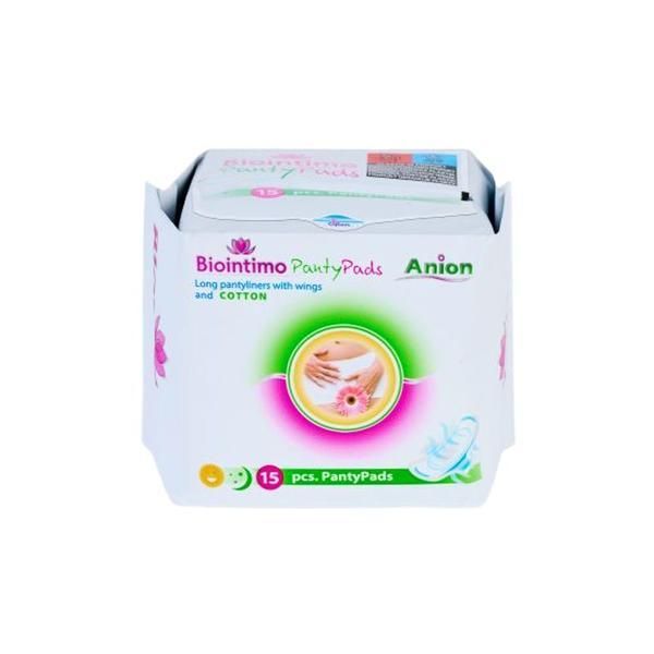 Biointimo Дамски превръзки Biointimo Panty Pads , 15 бр