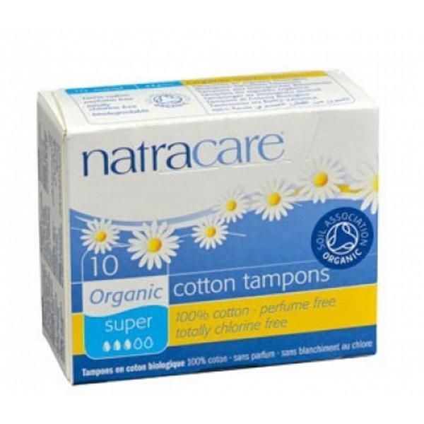 Natracare Дамски превръзки Super Natracare, 10 бр