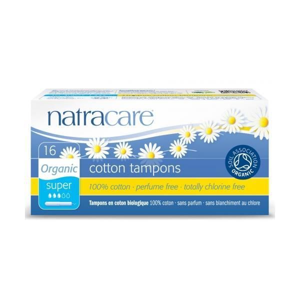 Natracare Дамски тампони - Natracare, 16 бр