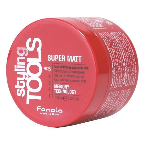 Fanola Дефинираща матираща паста съссс супер силна фиксация - Fanola Styling Tools Super Matte Extra Strong Matt Shaping Paste, 100мл