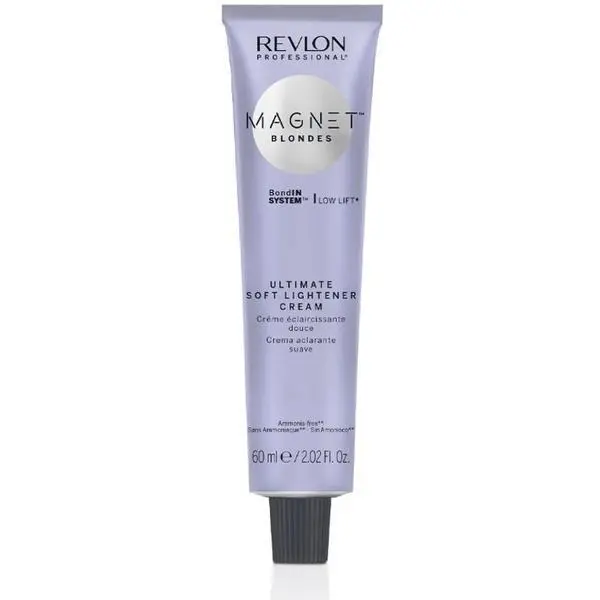 Revlon Professional Деликатен крем за изсветляване без амоняк - Revlon Professional Magnet Blondes Ultimate Soft Lightener Cream, 60 мл