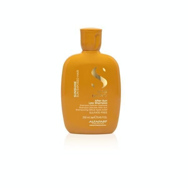 Alfaparf Milano Деликатен шампоан за коса, изложена на слънце - Alfaparf Milano Semi di Lino Sunshine After Sun Low Shampoo, 250 мл
