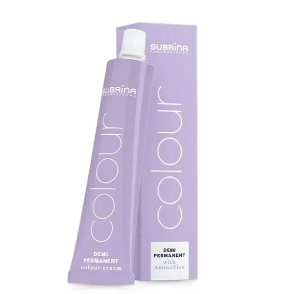 Subrina Деми-перманентна боя за коса - Subrina Professional Demi-Permanent Colour, нюанс 6/0, 60 мл