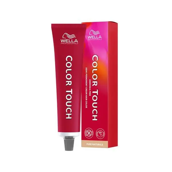 Wella Professionals Деми-перманентна боя за коса - Wella Professionals Color Touch, Pure Naturals, Средно русо 7/0, 60 мл