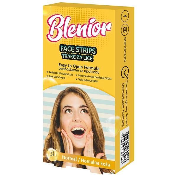 Blenior Депилиращи ленти Blenior Cold Wax, 20 бр