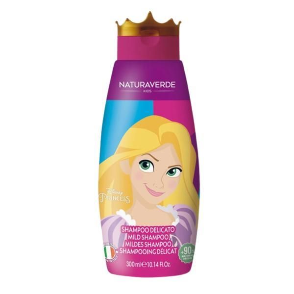 Naturaverde Детски шампоан с екстракт от мед - Naturaverde Kids Disney Princess Mild Shampoo, 300 мл