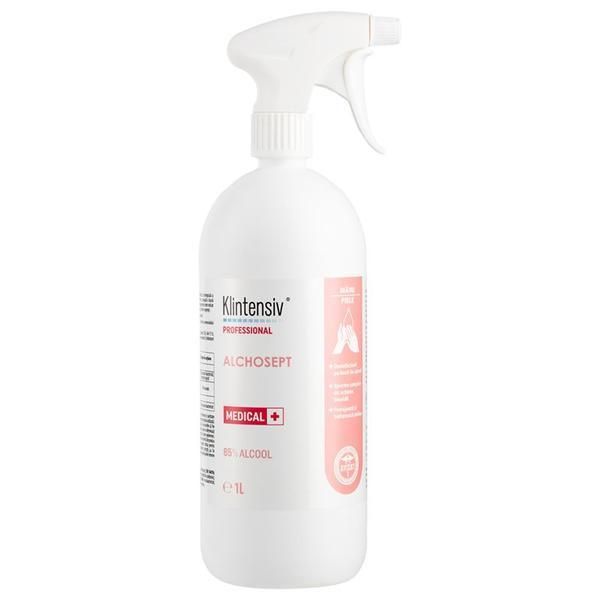 Klintensiv Дезинфекционен препарат за ръце - Klintensiv Professional Alcosept Medical, 1000 мл