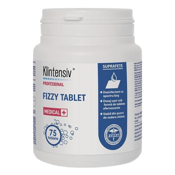 Klintensiv Дезинфектант - Klintensiv Professional Fizzy Tablet Medical, 70 таблетки