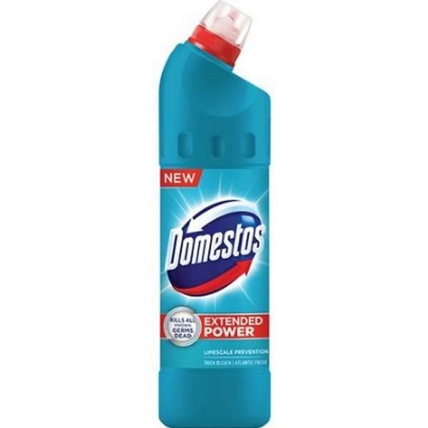 Domestos Дезинфектант за тоалетна Atlantic Extended Power, 750 мл