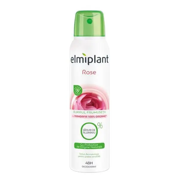Elmiplant Дезодорант антиперспирант спрей - Elmiplant Rose Elixirul Frumusetii, 150 мл