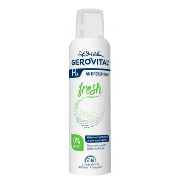 Gerovital Дезодорант против изпотяване Gerovital H3 Evolution - Fresh, 150мл