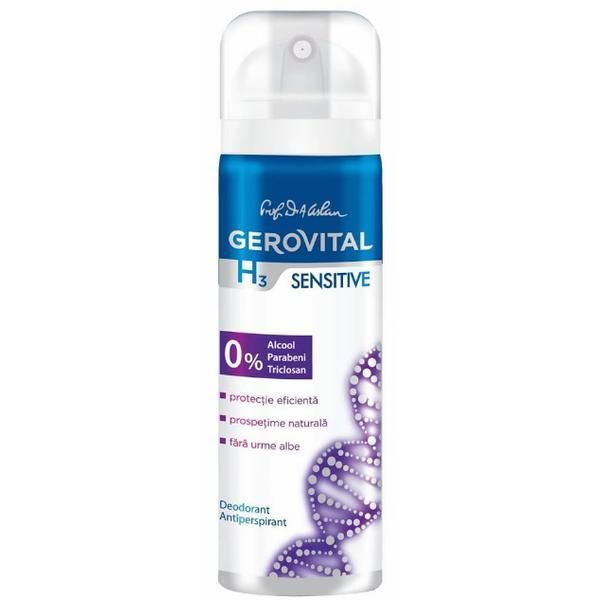 Gerovital Дезодорант против изпотяване Gerovital H3 Evolution - Sensitive, 150мл