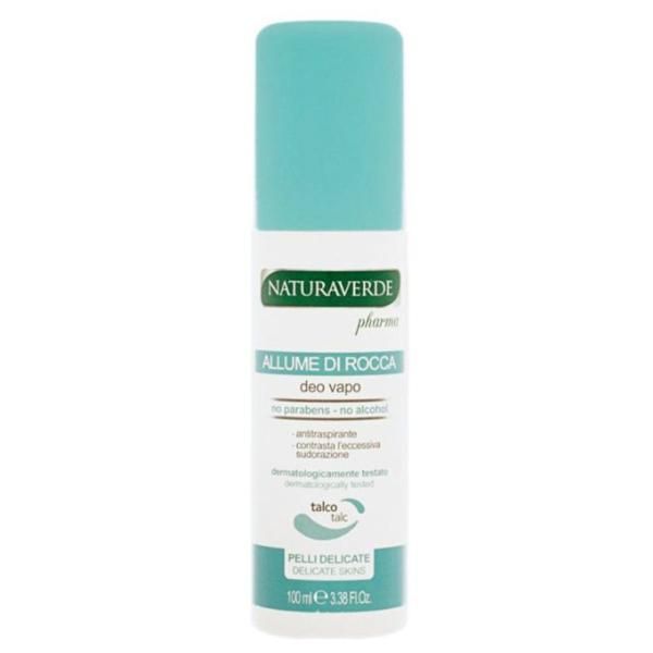 Naturaverde Дезодорант спрей Alum Stone and Talc - Naturaverde Allume Di Rocca Deo Vapo, 100 мл