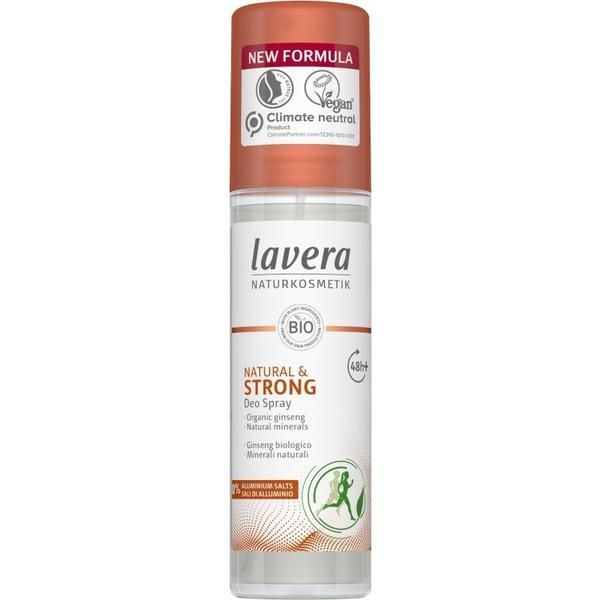 Lavera Дезодорант спрей Bio Natural &amp; Strong 48h Lavera, 75 мл