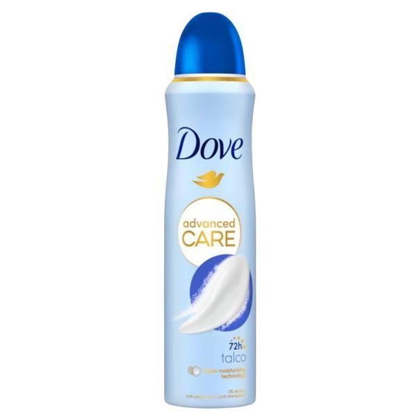 Dove Дезодорант спрей - Dove Advanced Care Talco, 150 мл