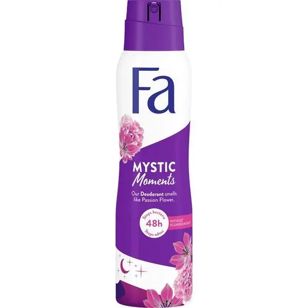 Fa Дезодорант спрей Mystic Moments Passion Flower Spray  48h Fa, 150 мл