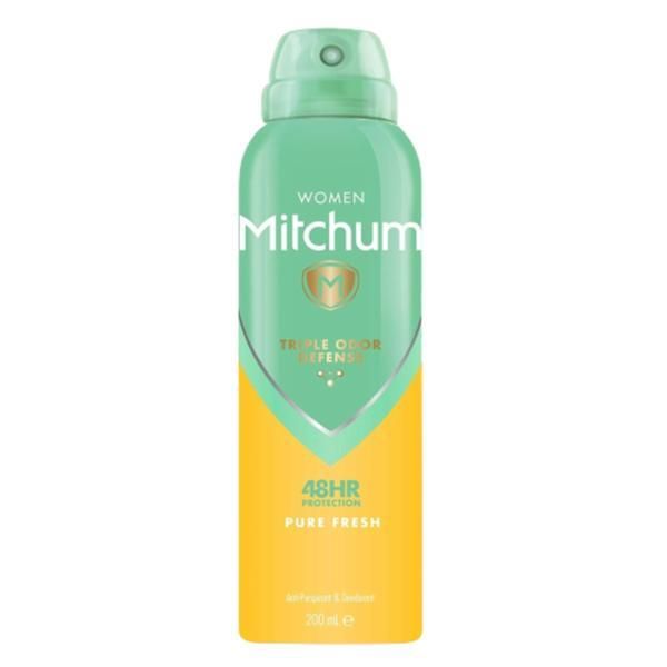 Mitchum Дезодорант спрей против изпотяване - Mitchum Pure Fresh Women Deodorant Spray 48 часа, 200 мл