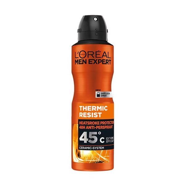 L'Oreal Paris Дезодорант спрей против изпотяване за мъже - L&#039;Oreal Paris Men Expert Thermo Resist 45&deg;C, 150 мл