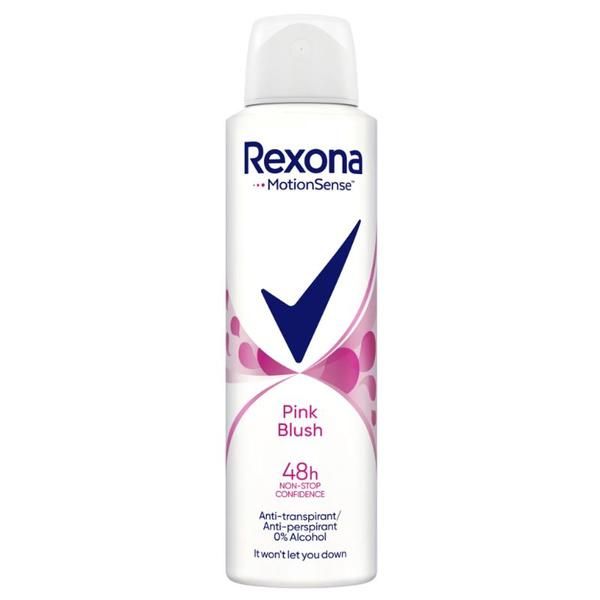 Rexona Дезодорант спрей против изпотяване за жени - Rexona MotionSense Pink Blush 48h, 150мл