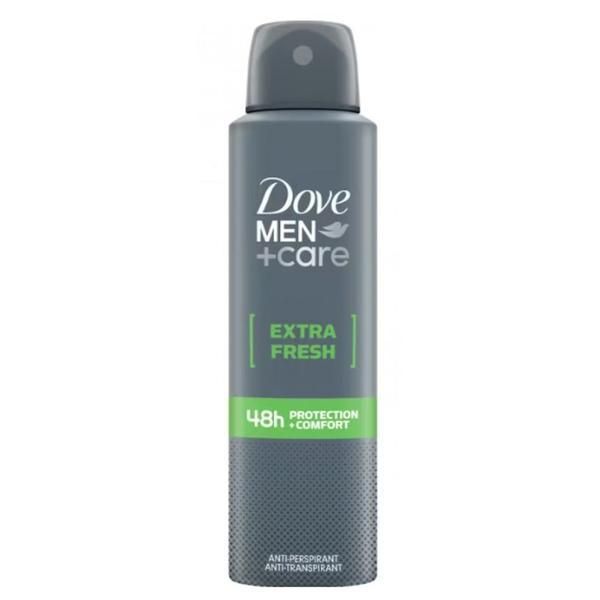 Dove Дезодорант спрей за мъже - Dove Men +Care Extra Fresh 48h Protection+Comfort, 200 мл