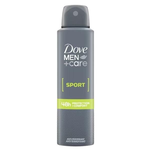 Dove Дезодорант спрей за мъже - Dove Men +Care Sport 48h Protection+Comfort, 150 мл