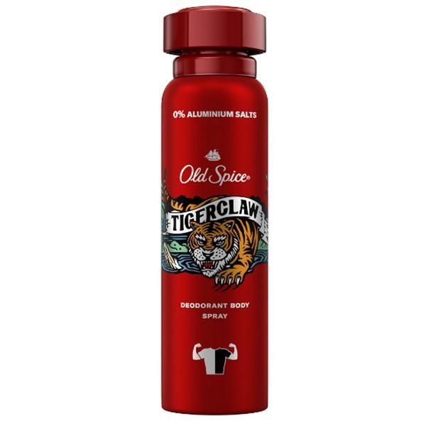 Old Spice Дезодорант спрей за мъже - Old Spice Tigerclaw, 150 мл