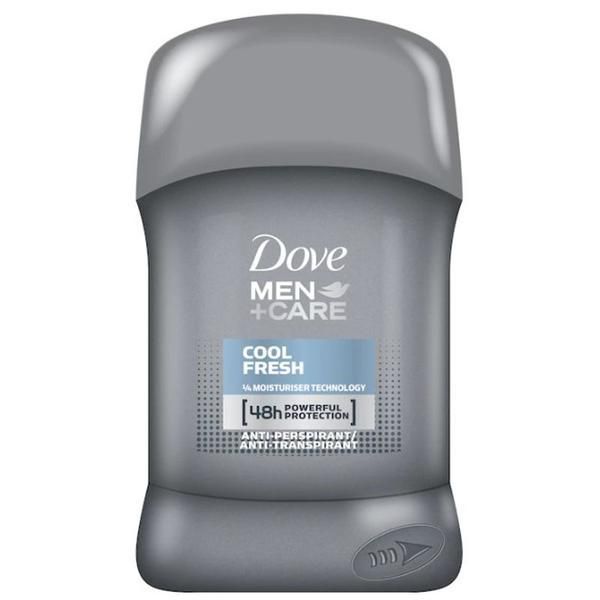 Dove Дезодорант стик за мъже - Dove Men +Care Cool Fresh 48h Powerful Protection, 50 мл