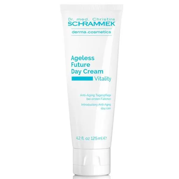 Dr. Christine Schrammek Дневен крем против стареене за първи бръчки - Dr. Christine Schrammek Derma Cosmetics Ageless Future Day Cream Vitality, 125 мл