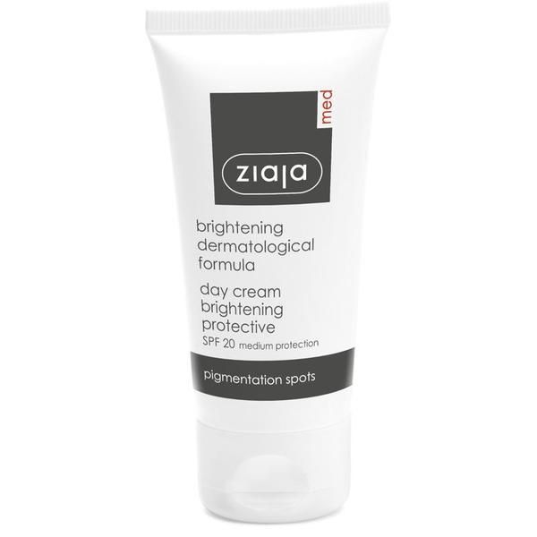 Ziaja Дневен крем Ziaja Med Brightening Protective Day Cream SPF20, 50 мл