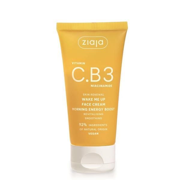 Ziaja Дневен крем - Ziaja Vitamin C. B3 Niacinamide Skin Renewal Wake Me Up, 50 мл