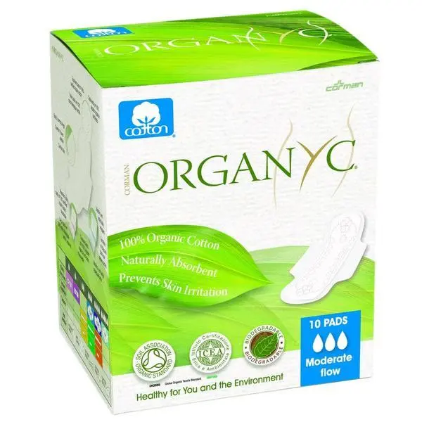 Pronat Дневни дамски превръзки  Organyc Pronat, 10 бр